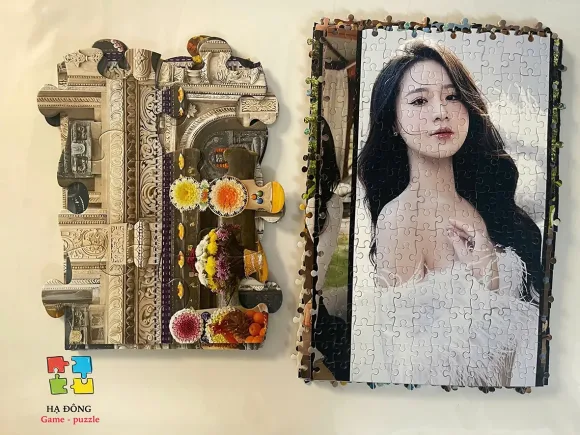 In Tranh Ghép Hình Theo Yêu Cầu