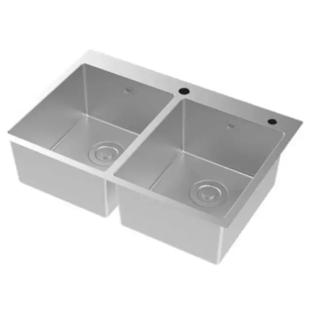 Chậu rửa bát 2 hố âm bàn SK-K78