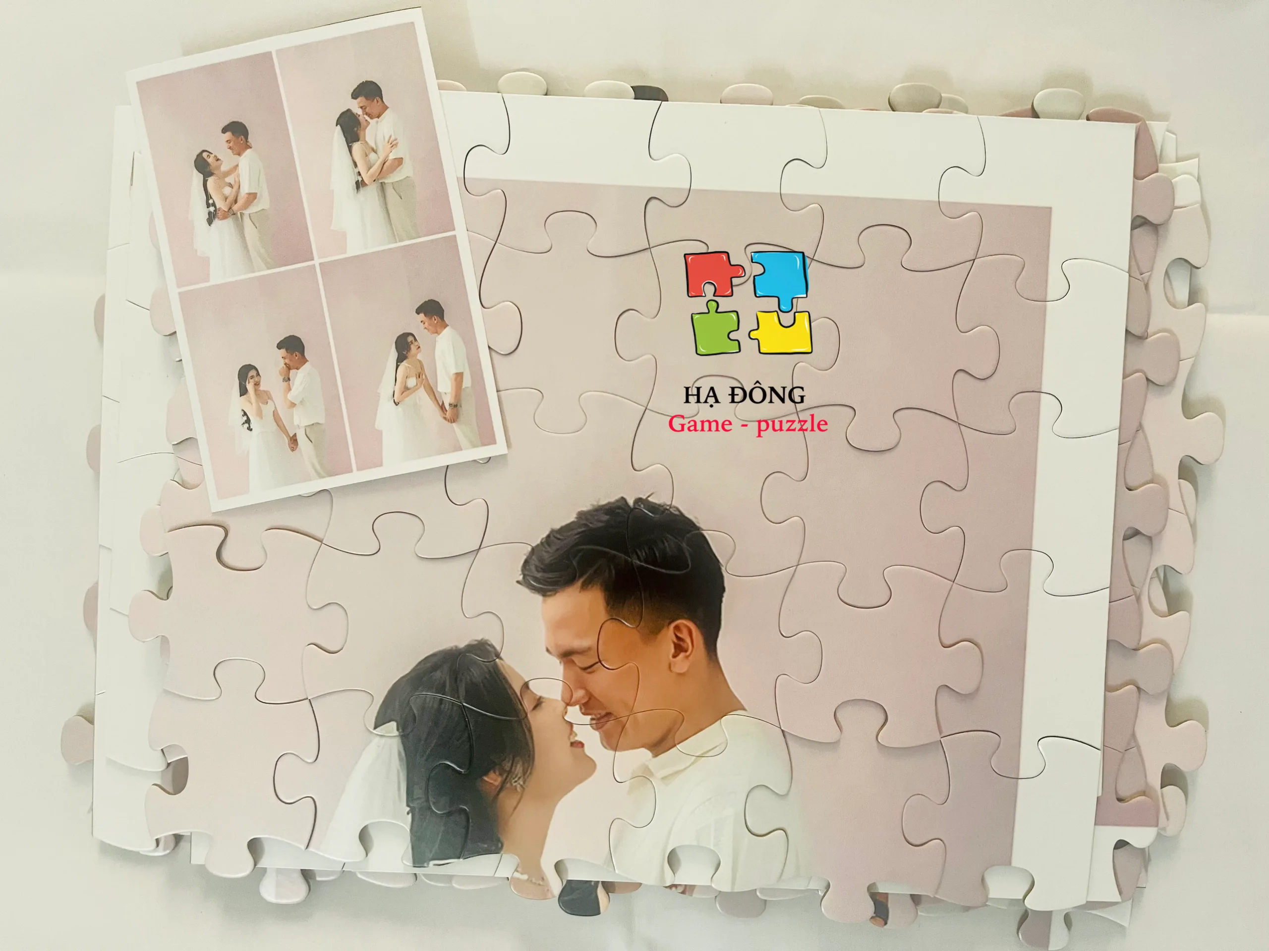 In tranh ghép hình theo yêu cầu
